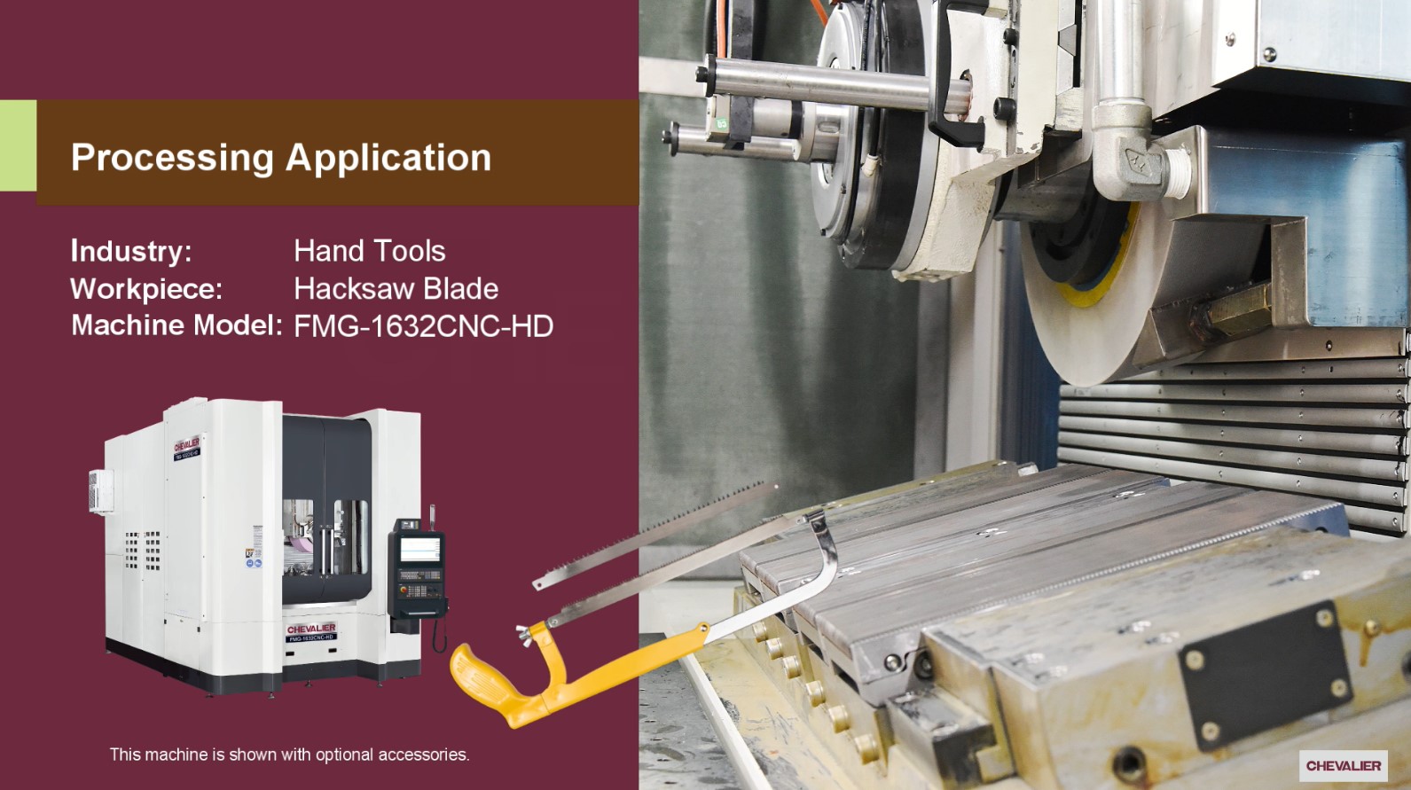 FMG-1632CNC-HD_Hand Tools│Hacksaw Blade Processing Application